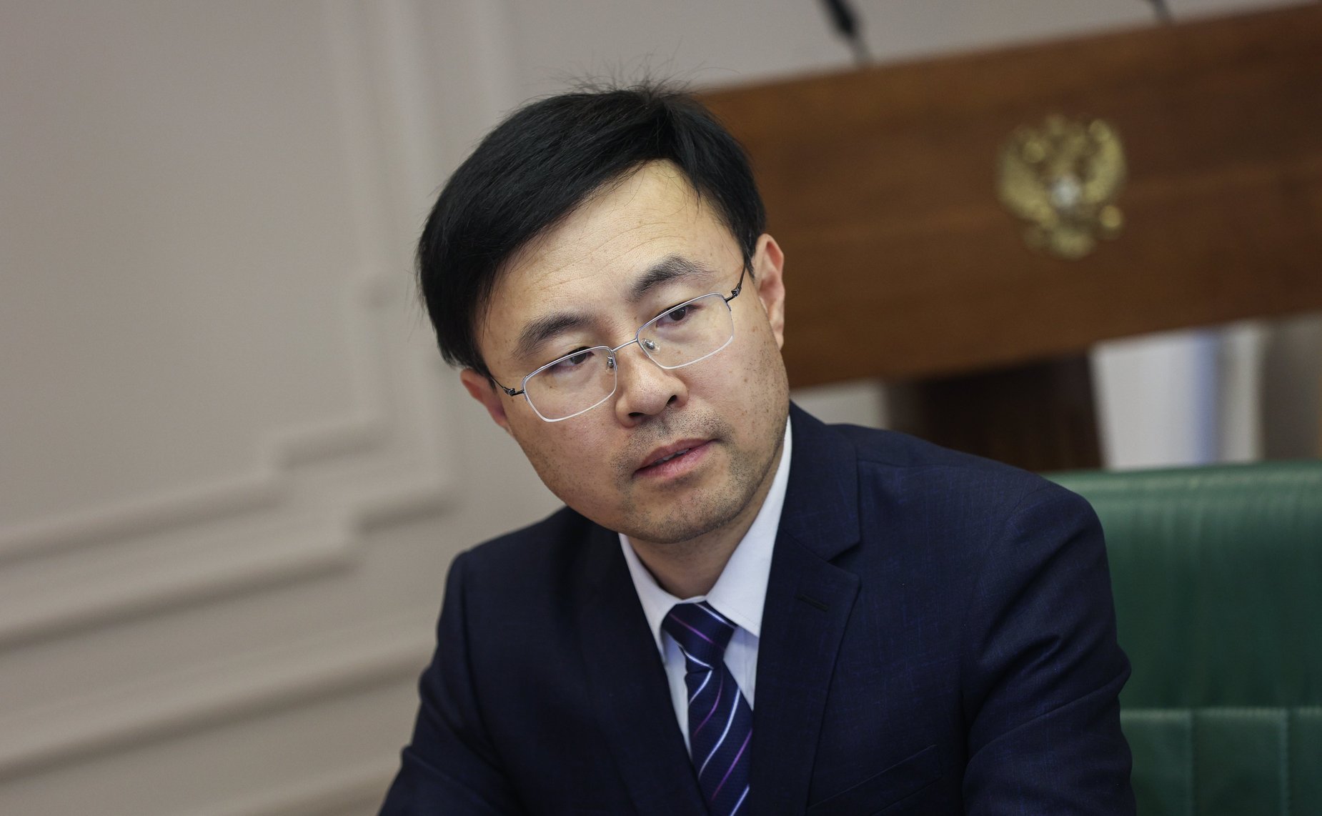 Встреча заместителя Председателя СФ Константина Косачева с делегацией молодых парламентариев Китайской Народной Республики во главе с членом Всекитайского собрания народных представителей КНР Ду Хуэйляном