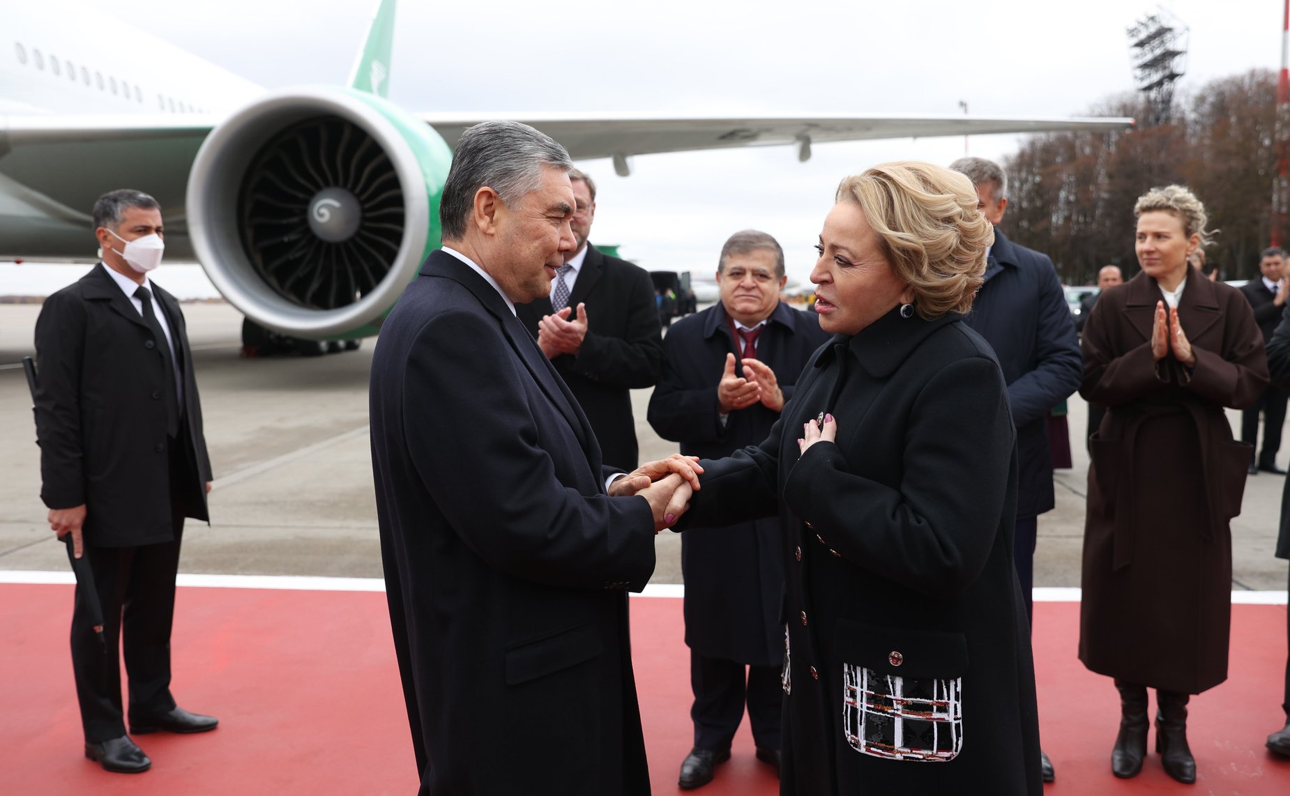 Официальный визит Председателя Халк Маслахаты (верхней палаты) Милли Генгеша (парламента) Туркменистана Гурбангулы Бердымухамедова в Российскую Федерацию