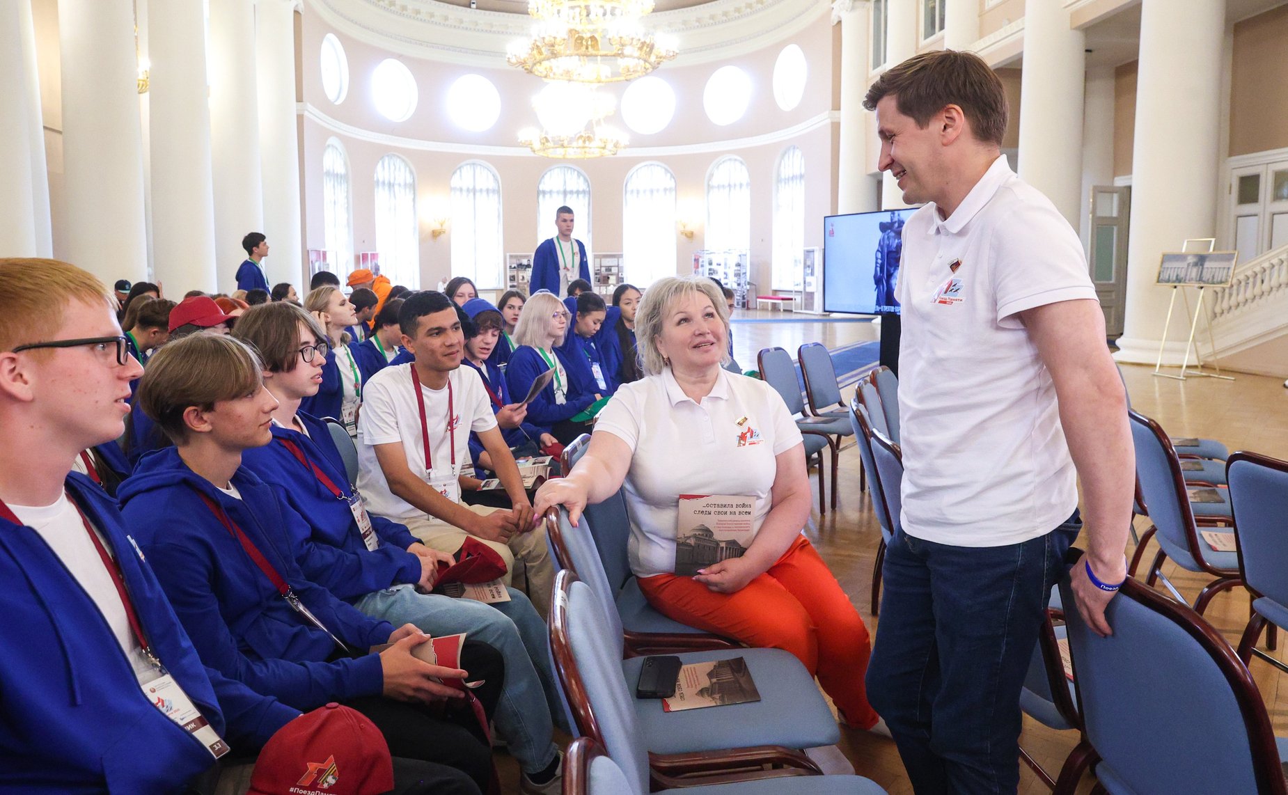 Председатель Совета Федерации Валентина Матвиенко встретилась с участниками культурно-образовательного проекта «Поезд Памяти»