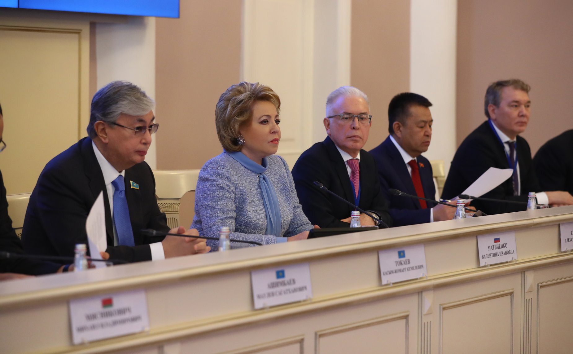 Валентина Матвиенко провела заседание Совета Межпарламентской Ассамблеи государств – участников Содружества Независимых Государств