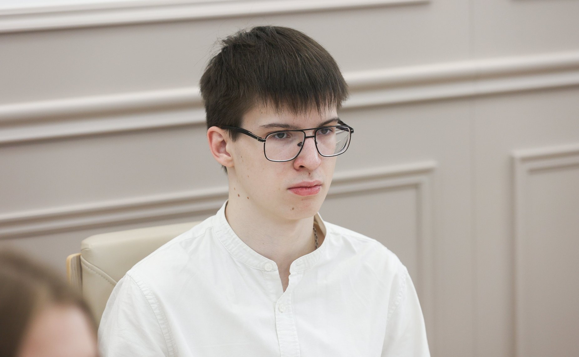 Встреча Анатолия Артамонова со студентами Государственного университета управления