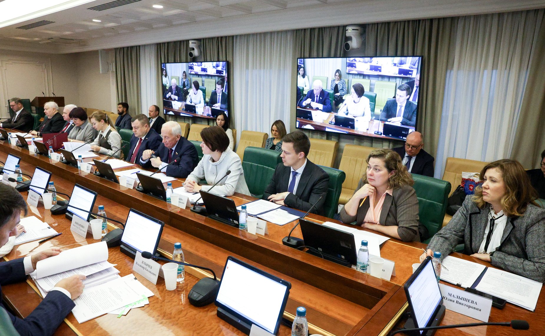 Заседание Комитета Совета Федерации по международным делам