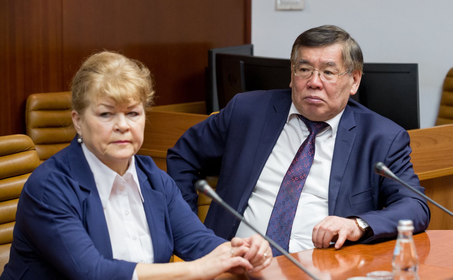 Встреча А. Варфоломеева и В. Мархаева с делегацией Республики Бурятия