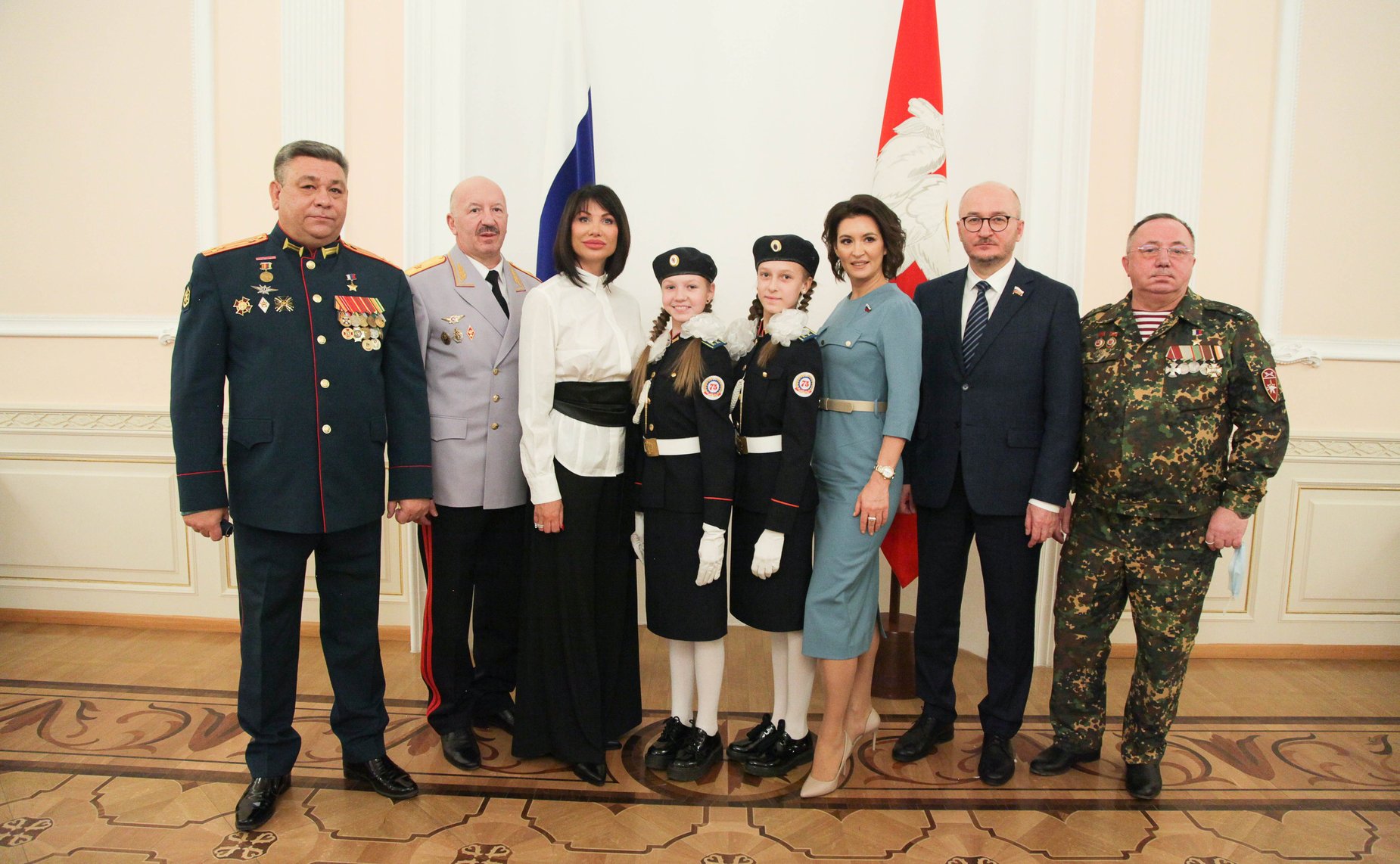 М. Павлова и О. Цепкин приняли участие в церемонии награждения детей-героев в Челябинской области