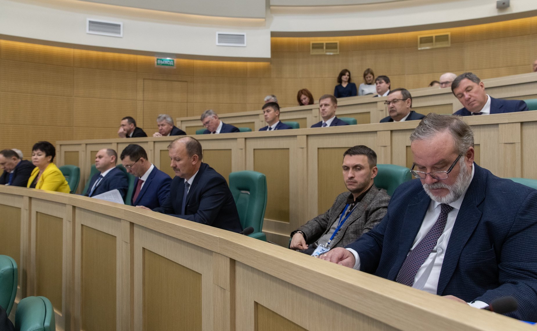 Заседание VI Съезда Всероссийского Совета местного самоуправления