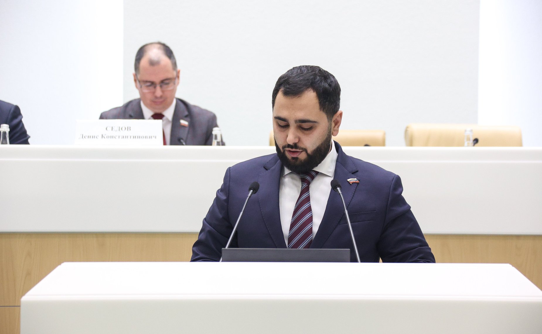 Заседание Палаты молодых законодателей при Совете Федерации