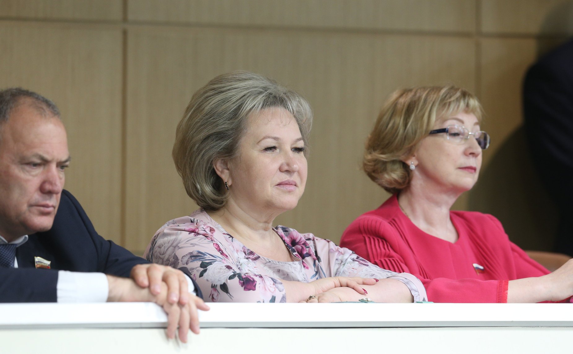 Встреча Председателя СФ Валентины Матвиенко с участниками российско-белорусского военно-патриотического проекта «Поезд Памяти»