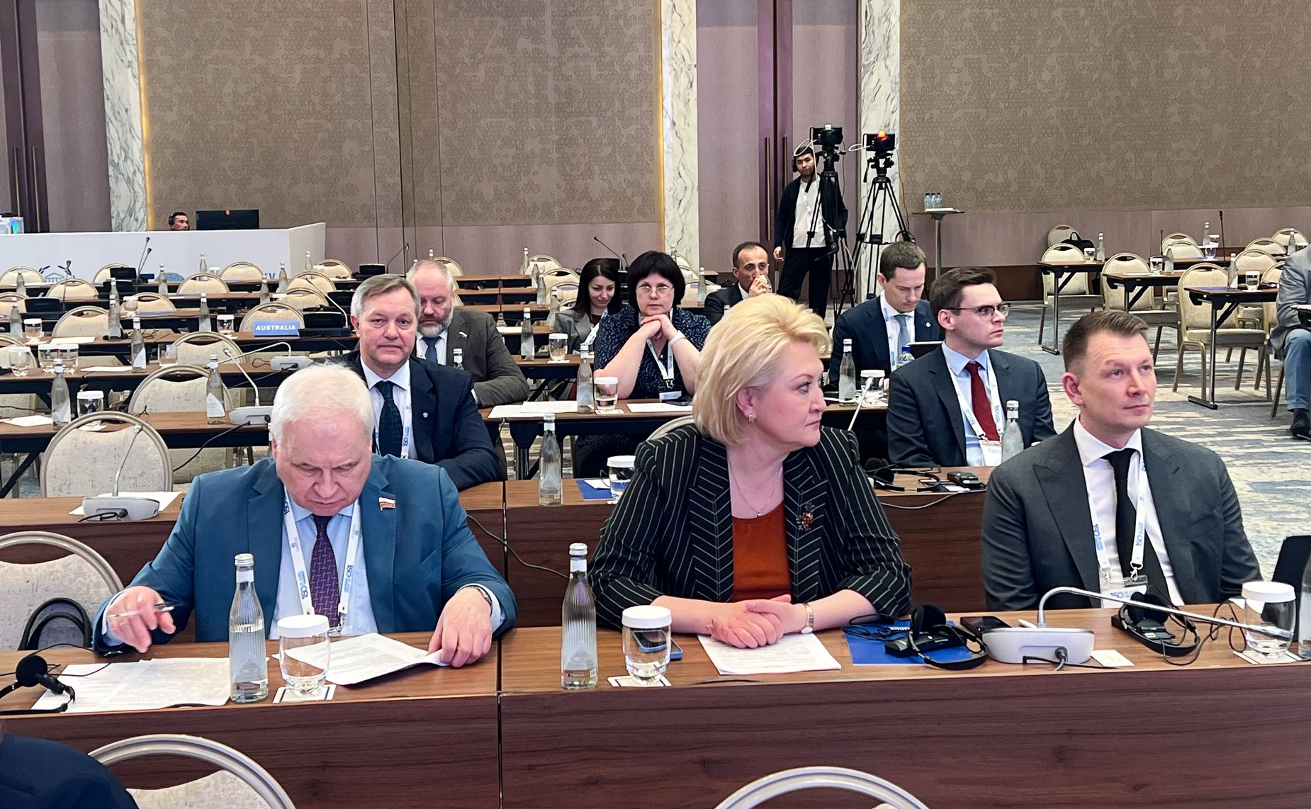 Сенаторы приняли участие в мероприятиях 150-й Ассамблеи МПС