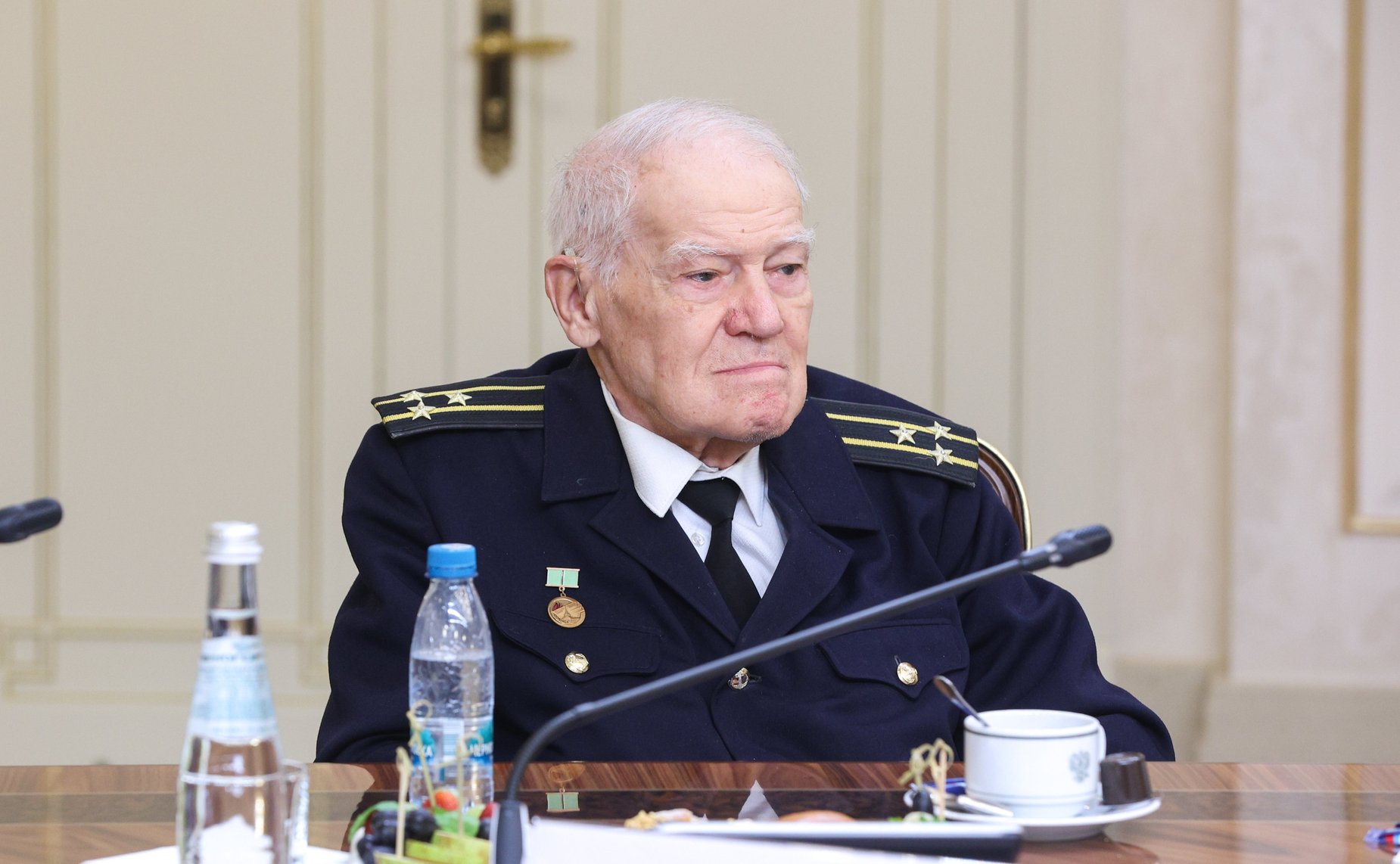 Встреча Председателя Совета Федерации Валентины Матвиенко с делегацией общества «Жители блокадного Ленинграда» Санкт-Петербурга