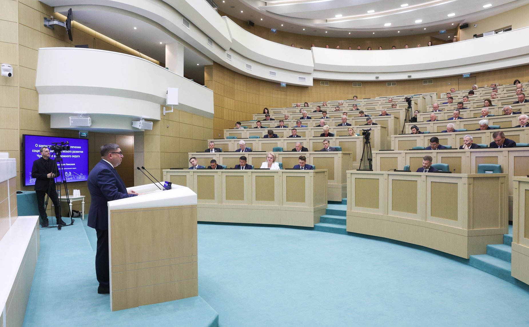 Председатель Думы Чукотского автономного округа Леонид Николаев