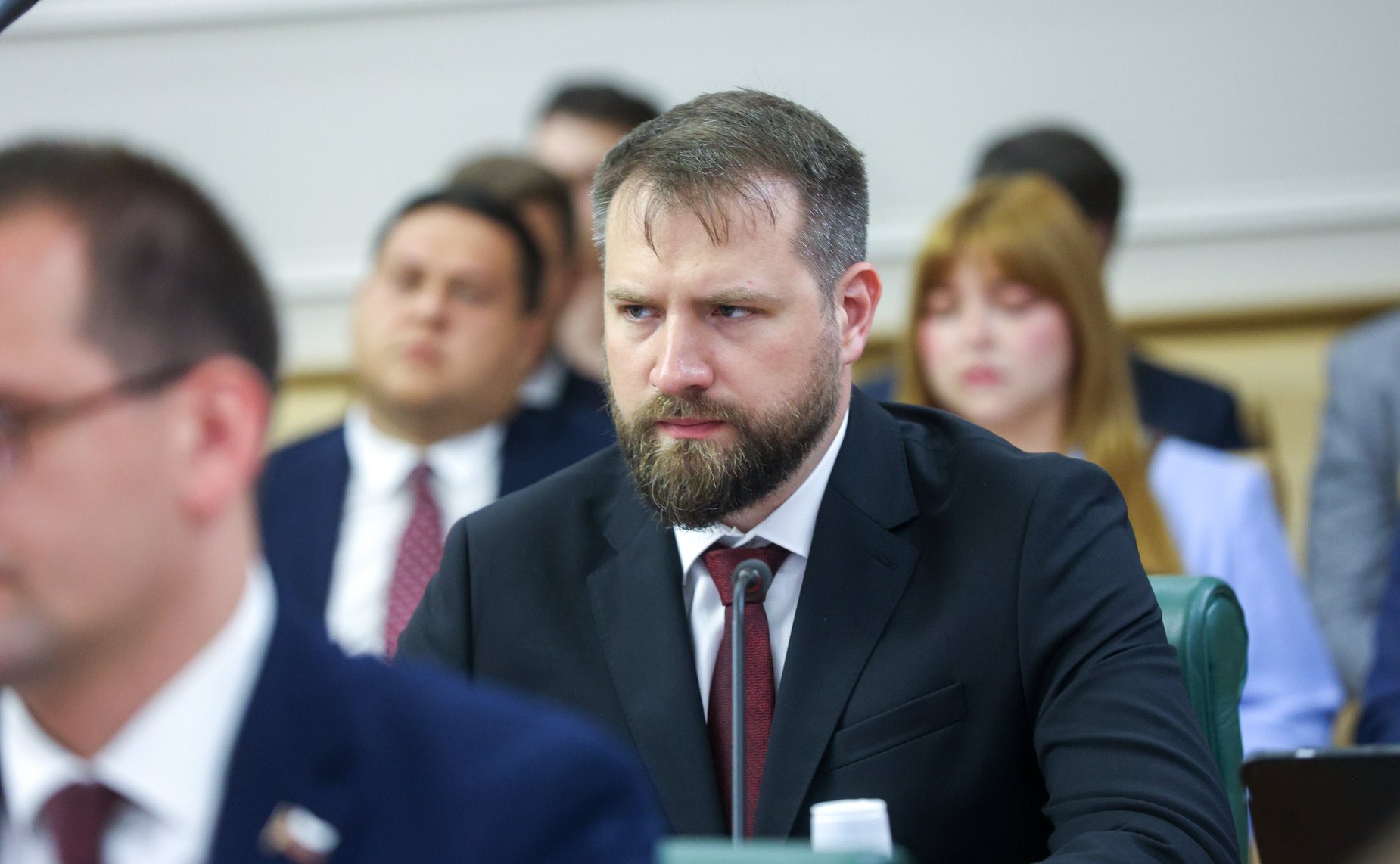Заседание Палаты молодых законодателей при Совете Федерации