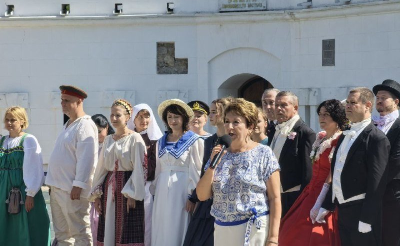 Екатерина Алтабаева посетила фестиваль «Русская Троя» на Малаховом кургане, организованный Музеем-заповедником героической обороны и освобождения Севастополя