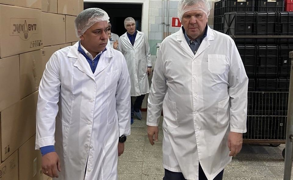 Айрат Гибатдинов посетил хладокомбинат и провел встречу с руководством хладокомбината «Морозкино»