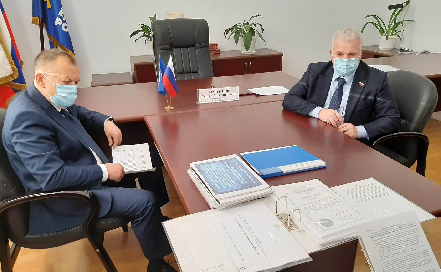 Сергей Мартынов провел прием граждан в Йоркар-Оле