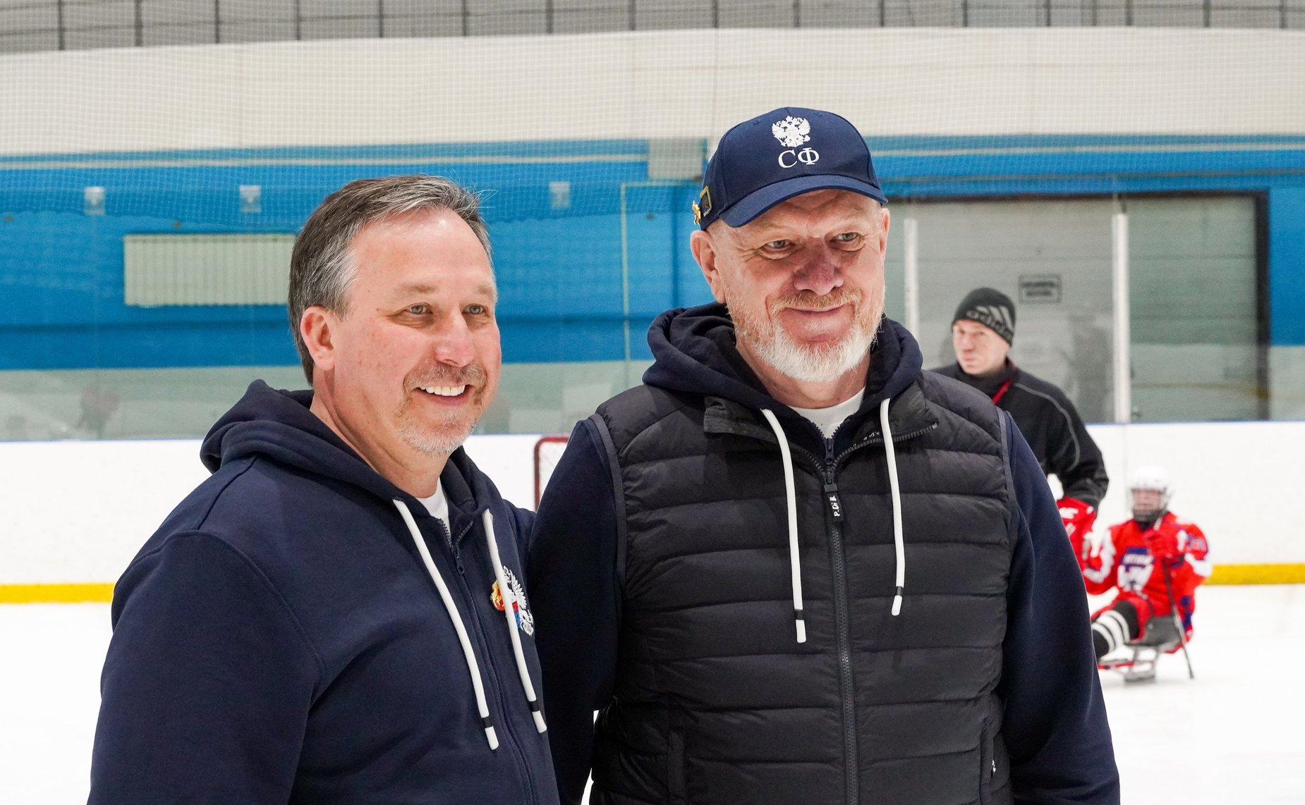 Сенаторы посетили Ледовый дворец Марий Эл