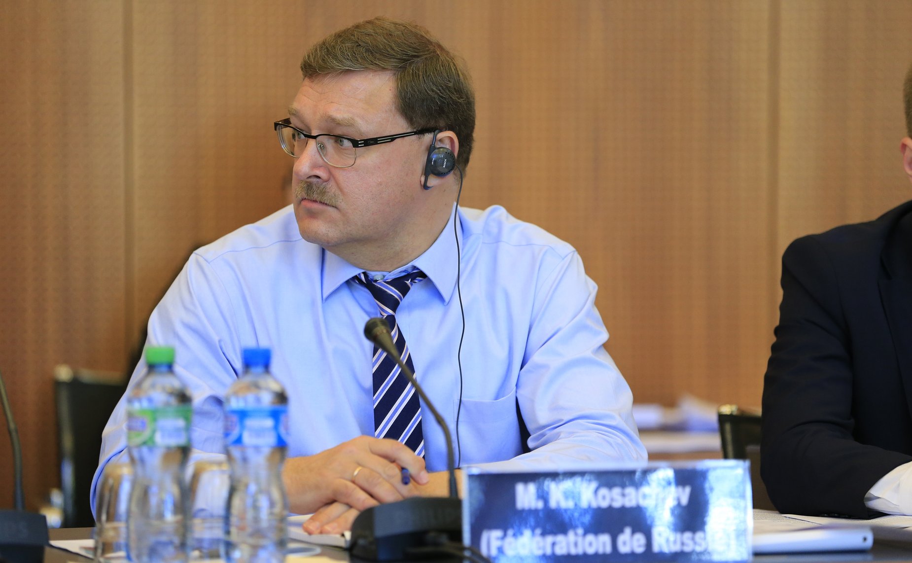 Вице-председатель Межпарламентского союза, председатель Комитета СФ по международным делам К. Косачев