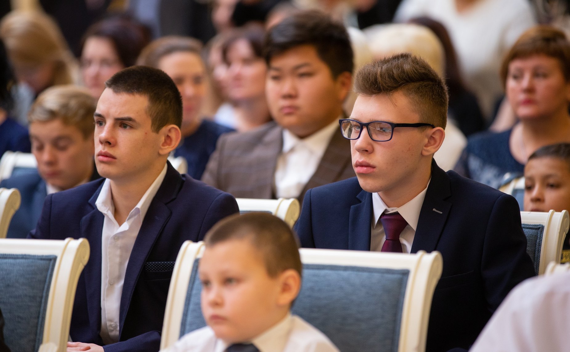 Торжественная церемония награждения детей и подростков, проявивших личное мужество в экстремальных ситуациях и спасших человеческие жизни