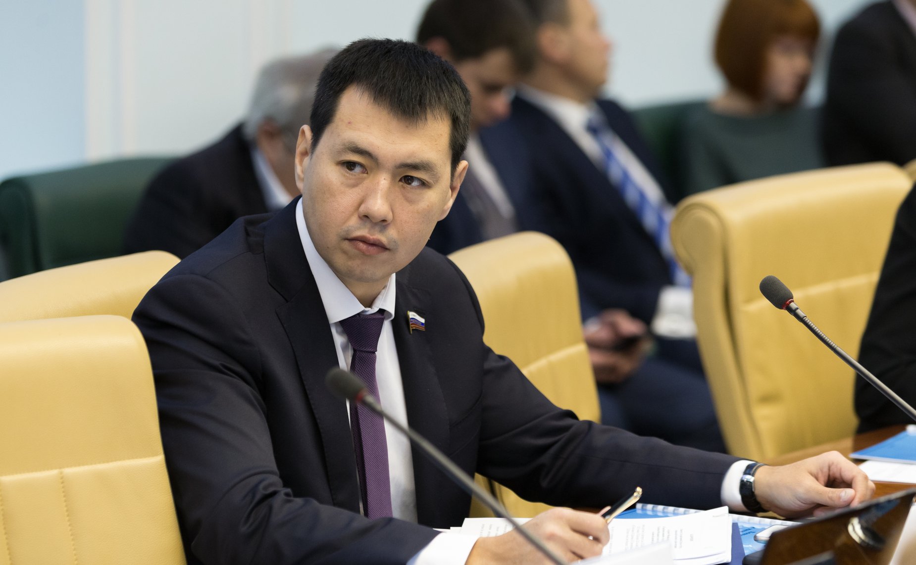 М. Ооржак Расширенное заседание Комитета Совета Федерации по социальной политике