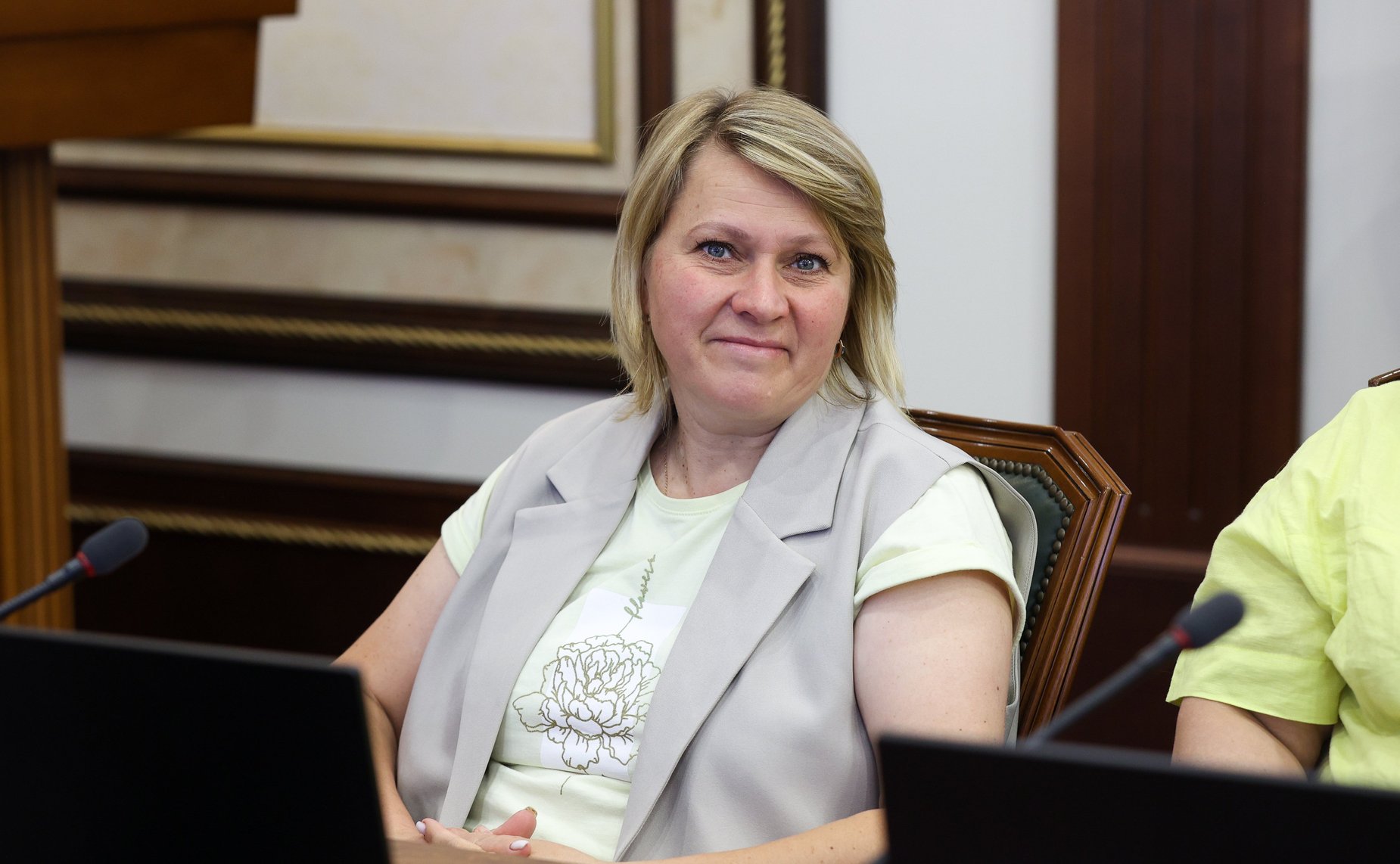 Встреча Инны Святенко с социальными работниками г. Москвы