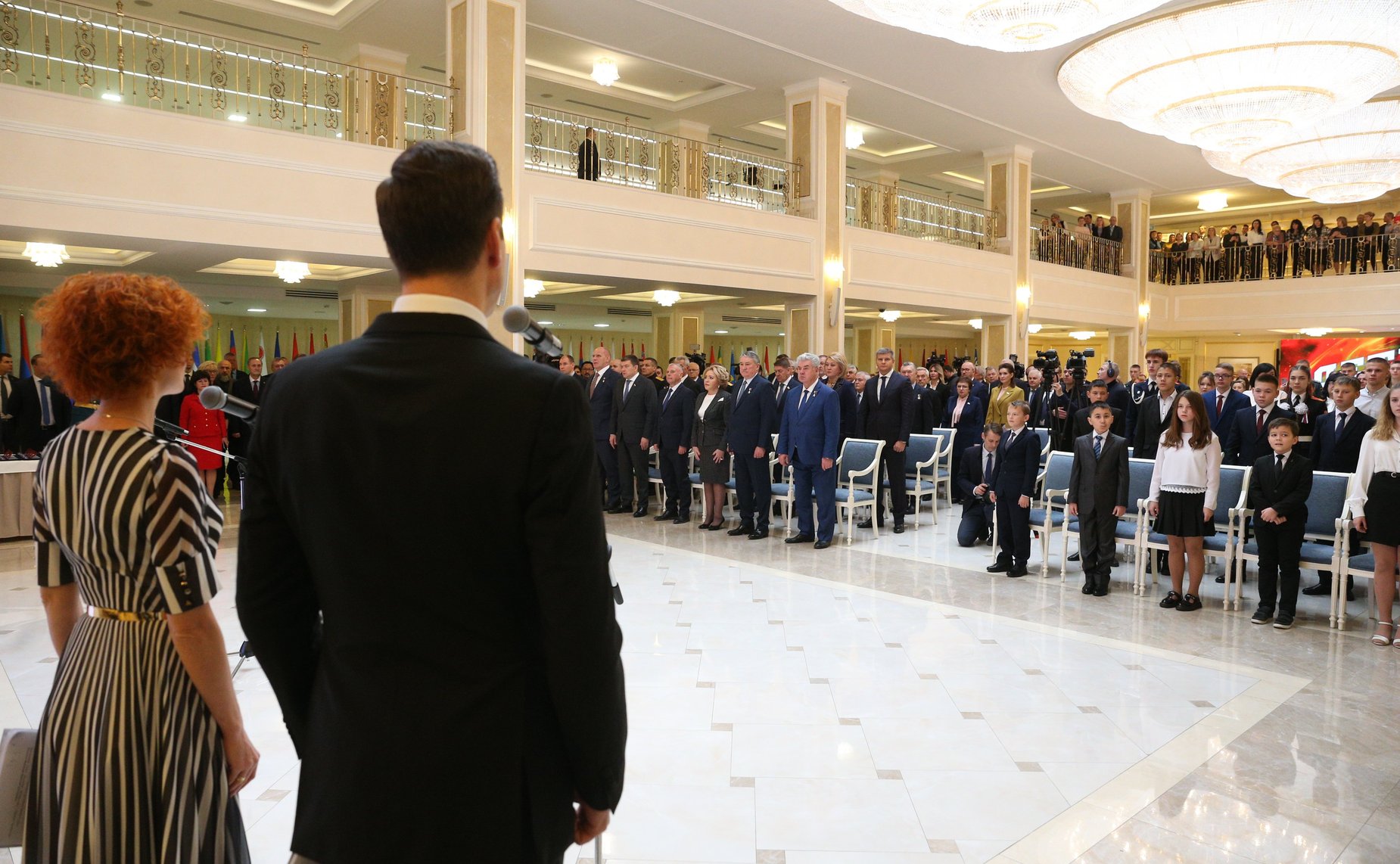 Торжественная церемония награждения участников Всероссийского гражданско-патриотического проекта «Дети герои»