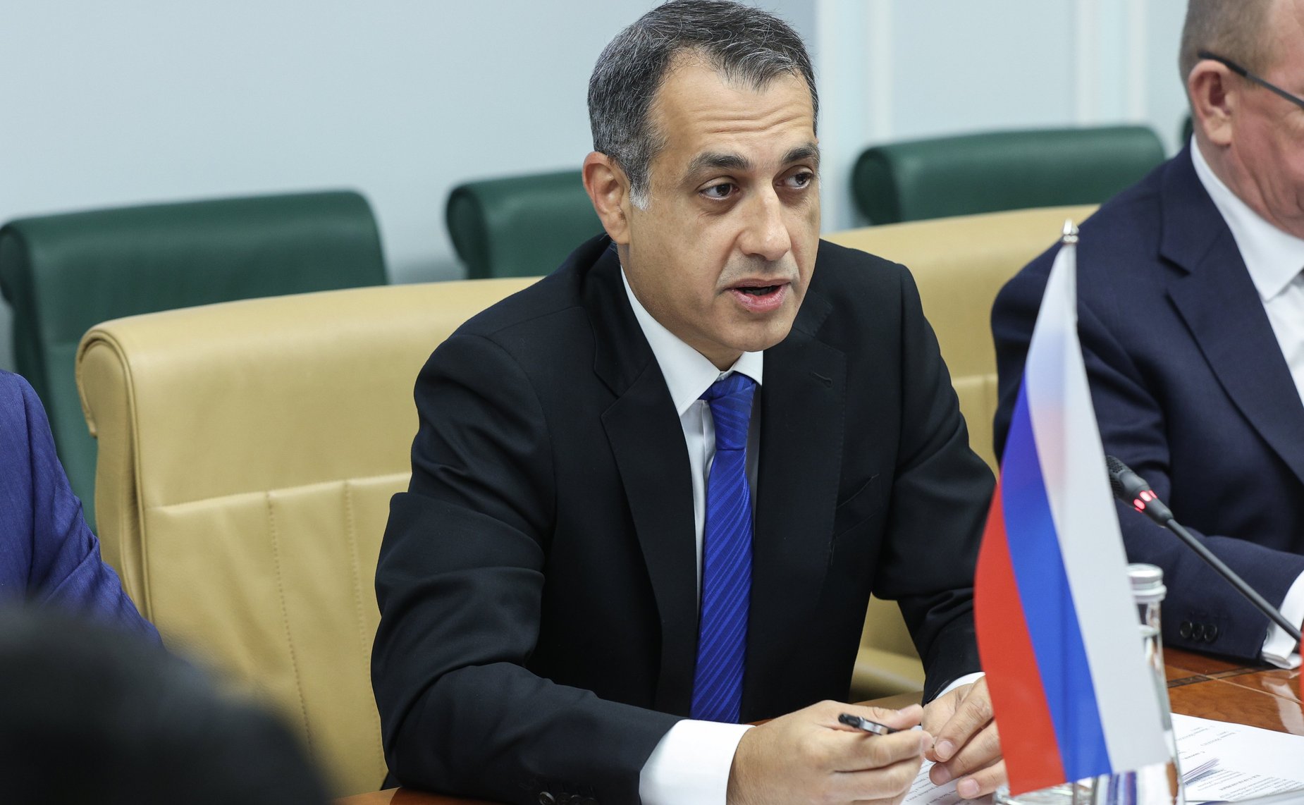 Совместное заседание группы по сотрудничеству СФ с Национальным Собранием Лаосской Народно-Демократической Республики и группы дружбы «Лаос-Россия» в Национальном Собрании Лаосской Народно-Демократической Республики