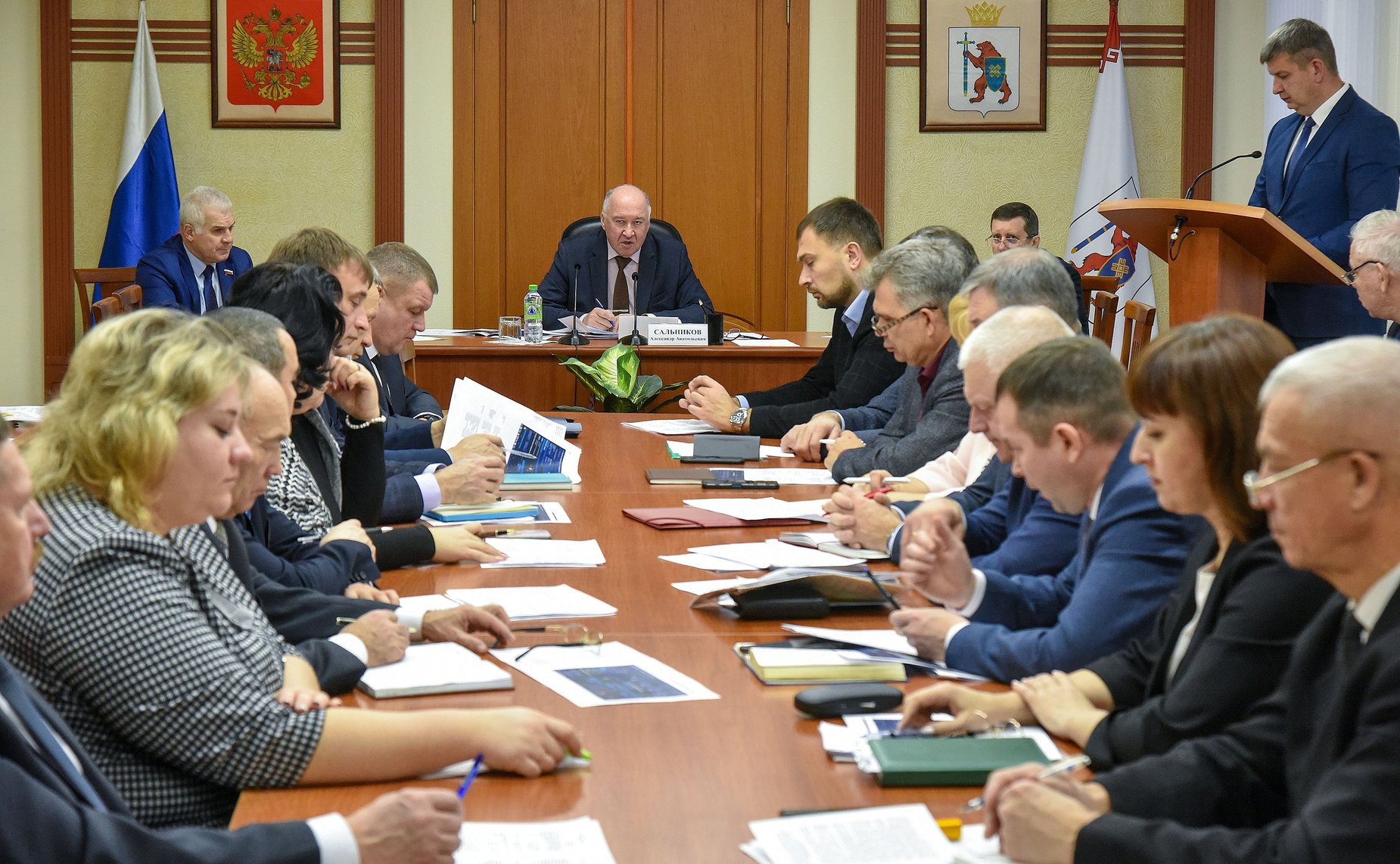 Рабочая поездка Сергея Мартынова в Марий Эл