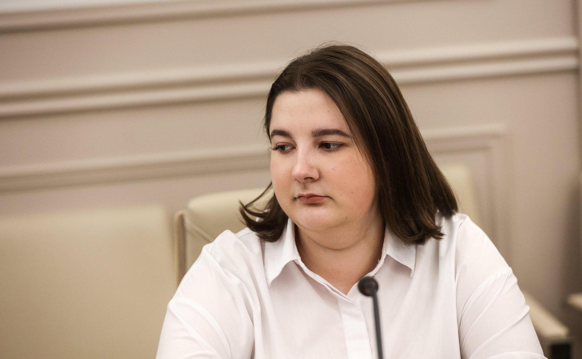 Встреча Александра Варфоломеева с членами молодежного парламента при Тульской областной Думе