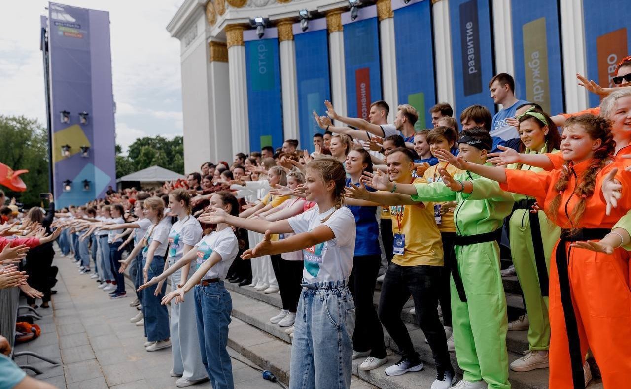 Ольга Хохлова приняла участие в Фестивале детства и юности «Большая перемена» на ВДНХ