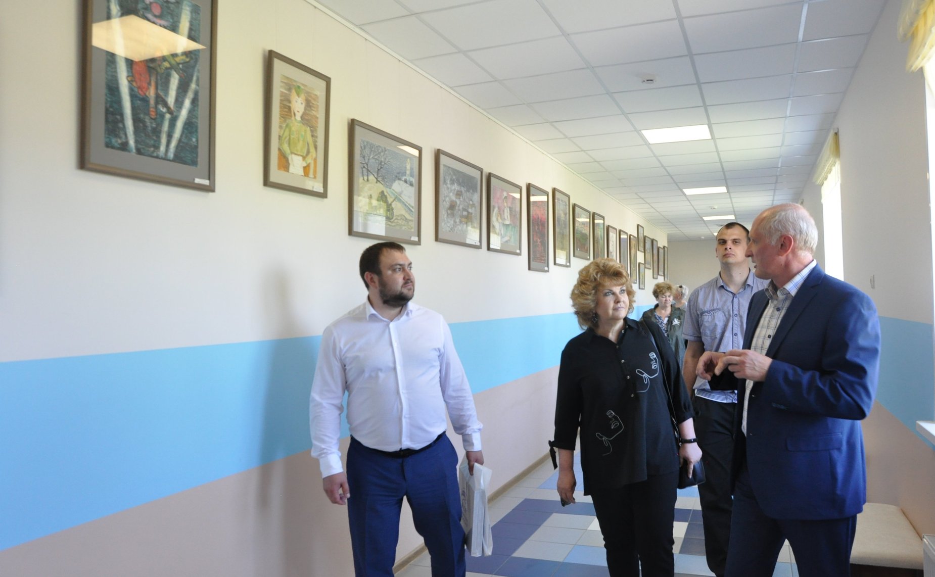 Нина Куликовских посетила Новодугинский район