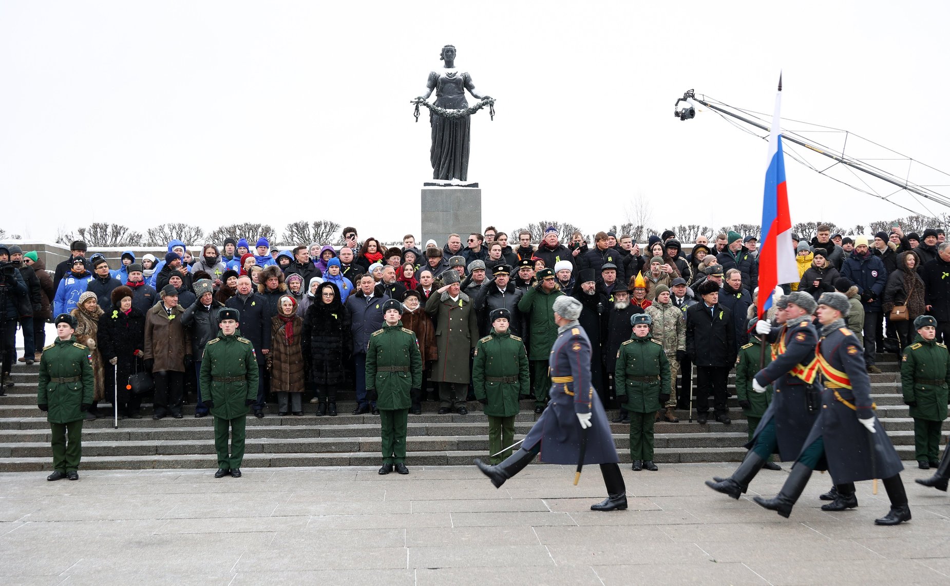 Председатель Совета Федерации Валентина Матвиенко приняла участие в мероприятиях, посвященных 82-й годовщине полного освобождения Ленинграда от фашистской блокады в годы Великой Отечественной войны