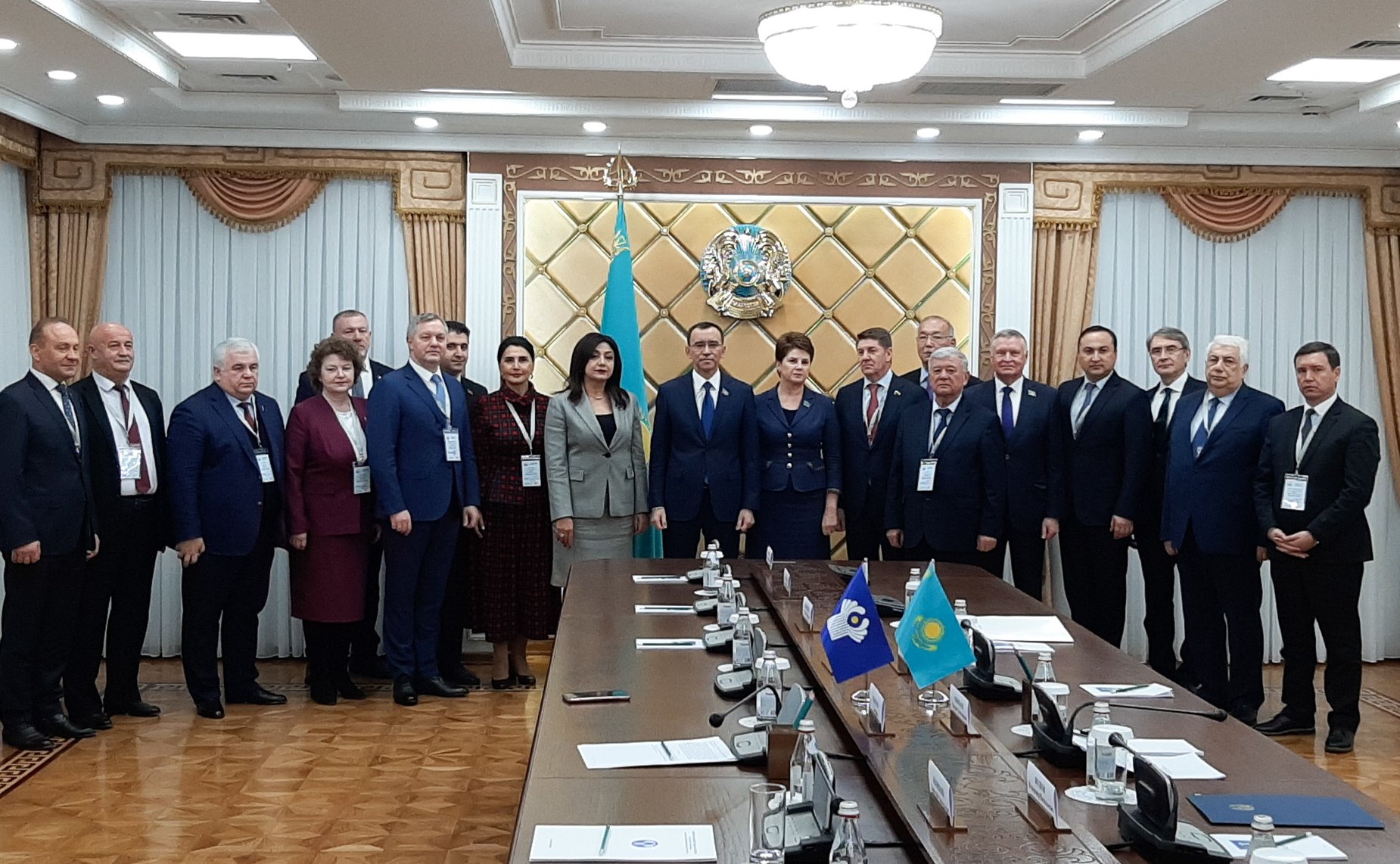 Участие сенаторов РФ в составе миссий от МПА СНГ, ПА ОДКБ и ШОС в наблюдении за внеочередными выборами Президента Казахстана