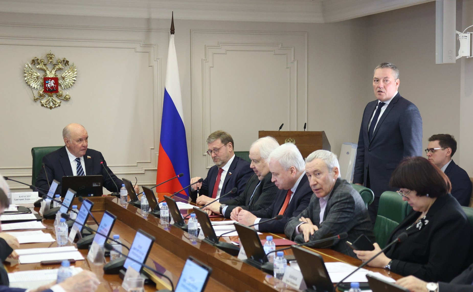 Заседание Комитета Совета Федерации по международным делам