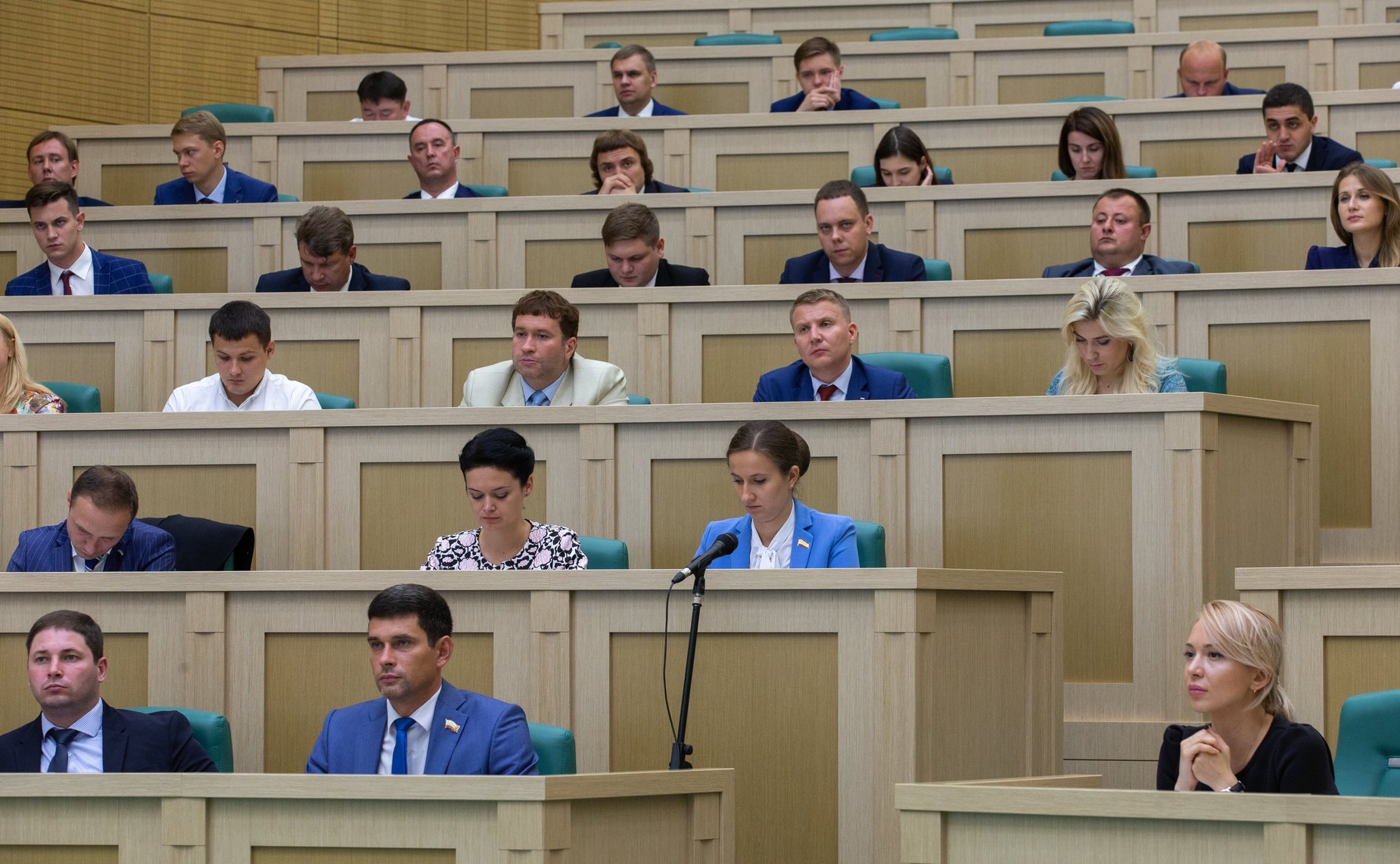 Заседание Палаты молодых законодателей