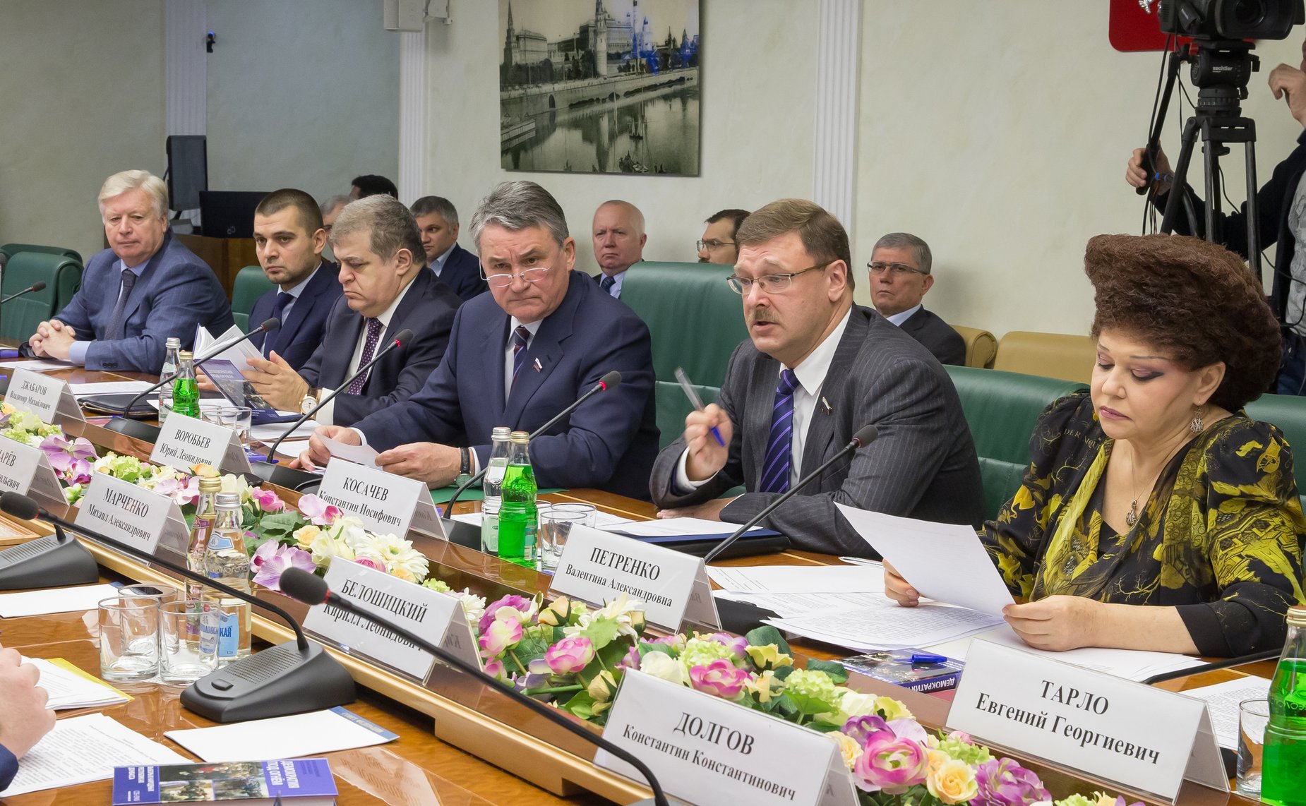 Заседание Комитета общественной поддержки жителей Юго-Востока Украины