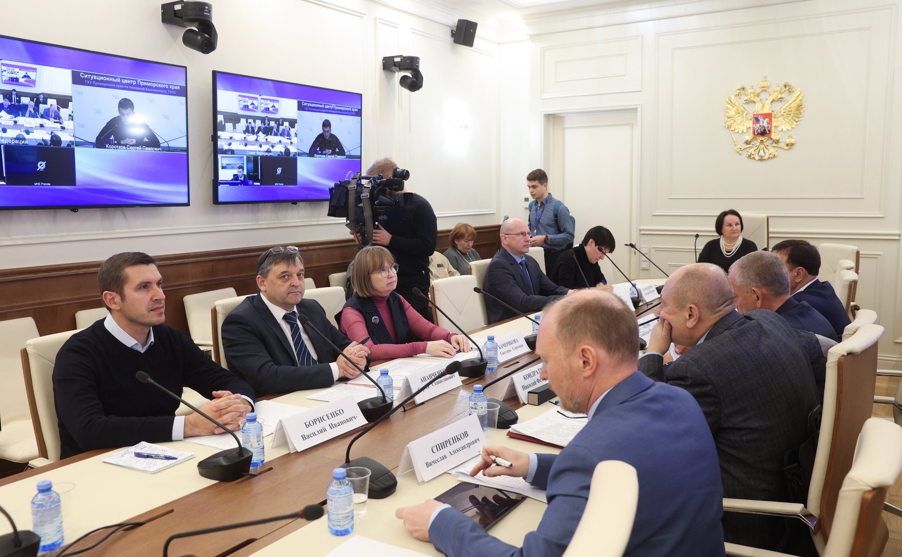 Совещание Комитета СФ по аграрно-продовольственной политике и природопользованию на тему «Обсуждение предложения правительства Приморского края о внесении изменений в некоторые законодательные акты РФ»