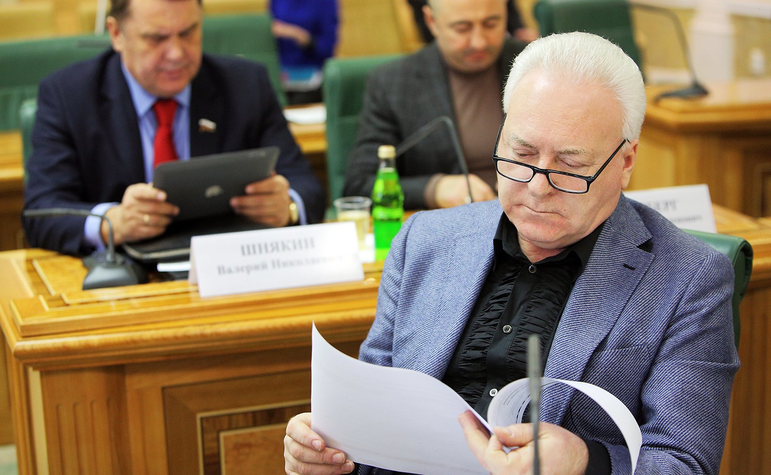 А. Лисицын на Заседании Комиссии по мониторингу ситуации на Украине 2