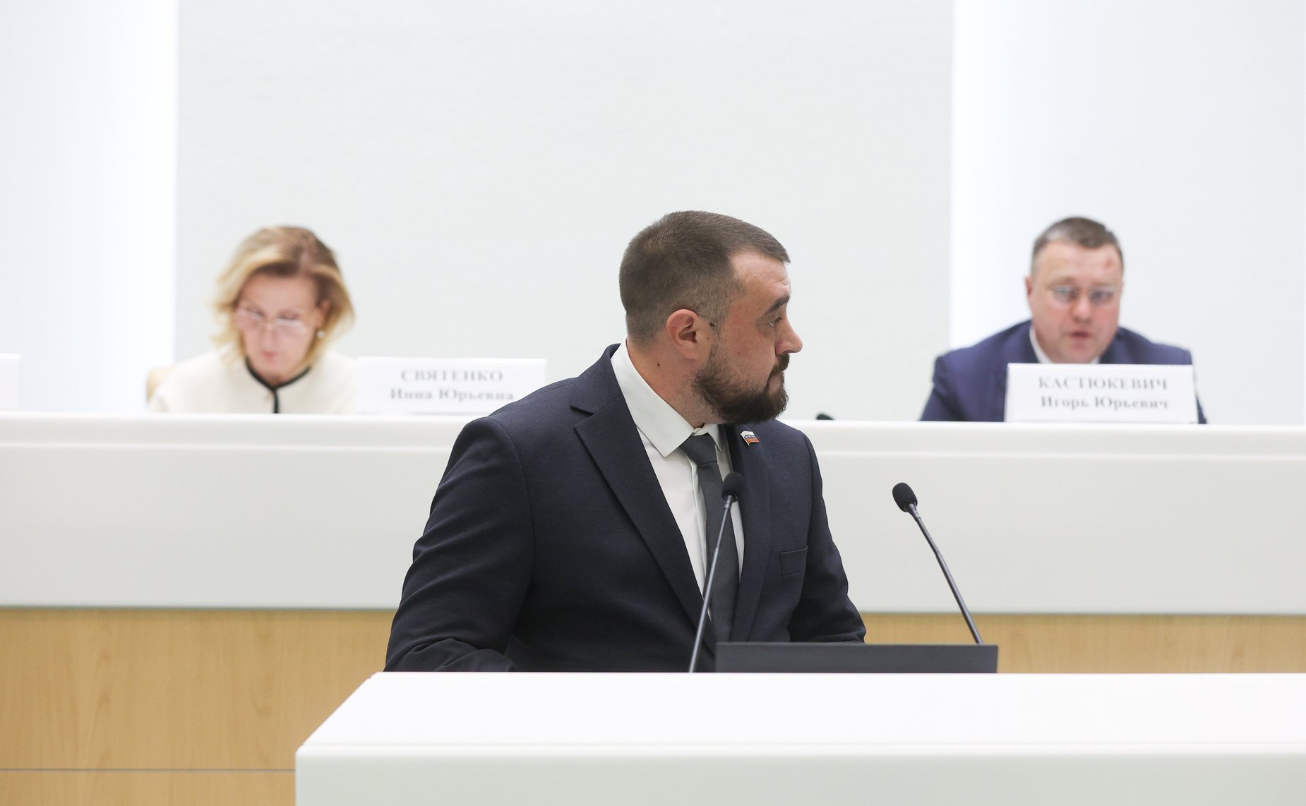 Заседание Палаты молодых законодателей при Совете Федерации