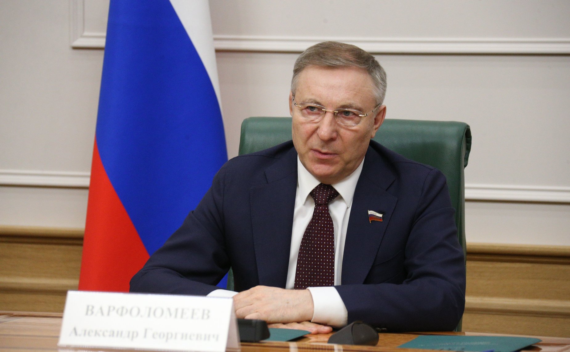 Первый заместитель председателя Комитета СФ по социальной политике Александр Варфоломеев