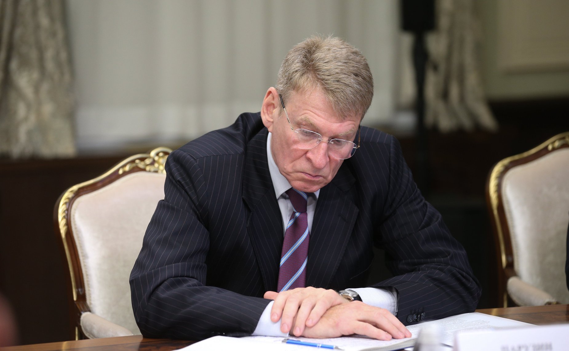 Встреча заместителя Председателя СФ Константина Косачева со Спикером Народного Собрания – Парламента Республики Абхазия