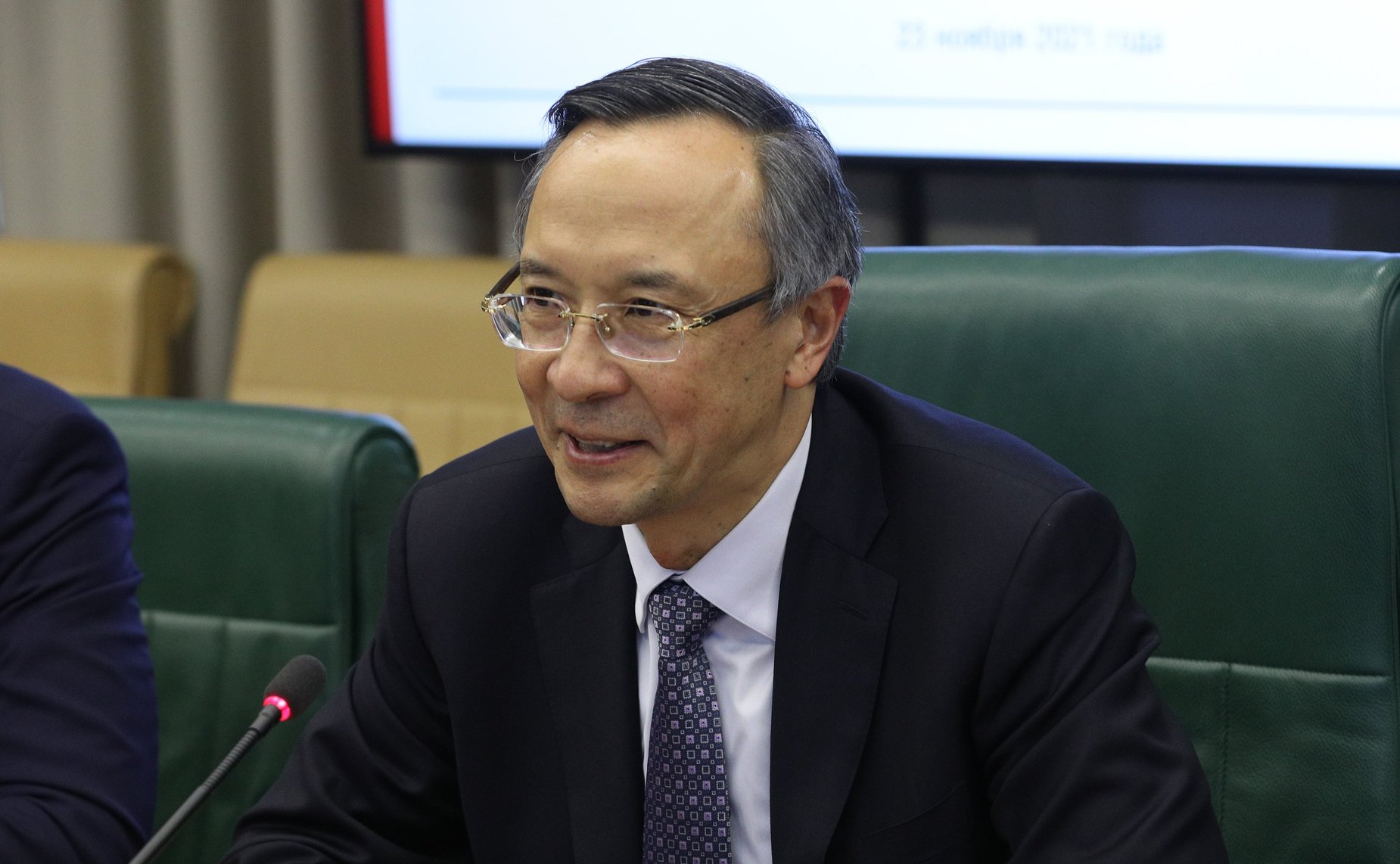 Встреча председателя Комитета СФ по международным делам Григория Карасина с Верховным комиссаром ОБСЕ по делам национальных меньшинств