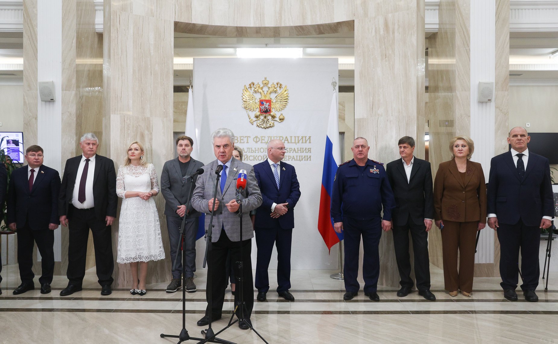 Открытие фотовыставки «Следственный комитет России сегодня» (в зоне проведения СВО)