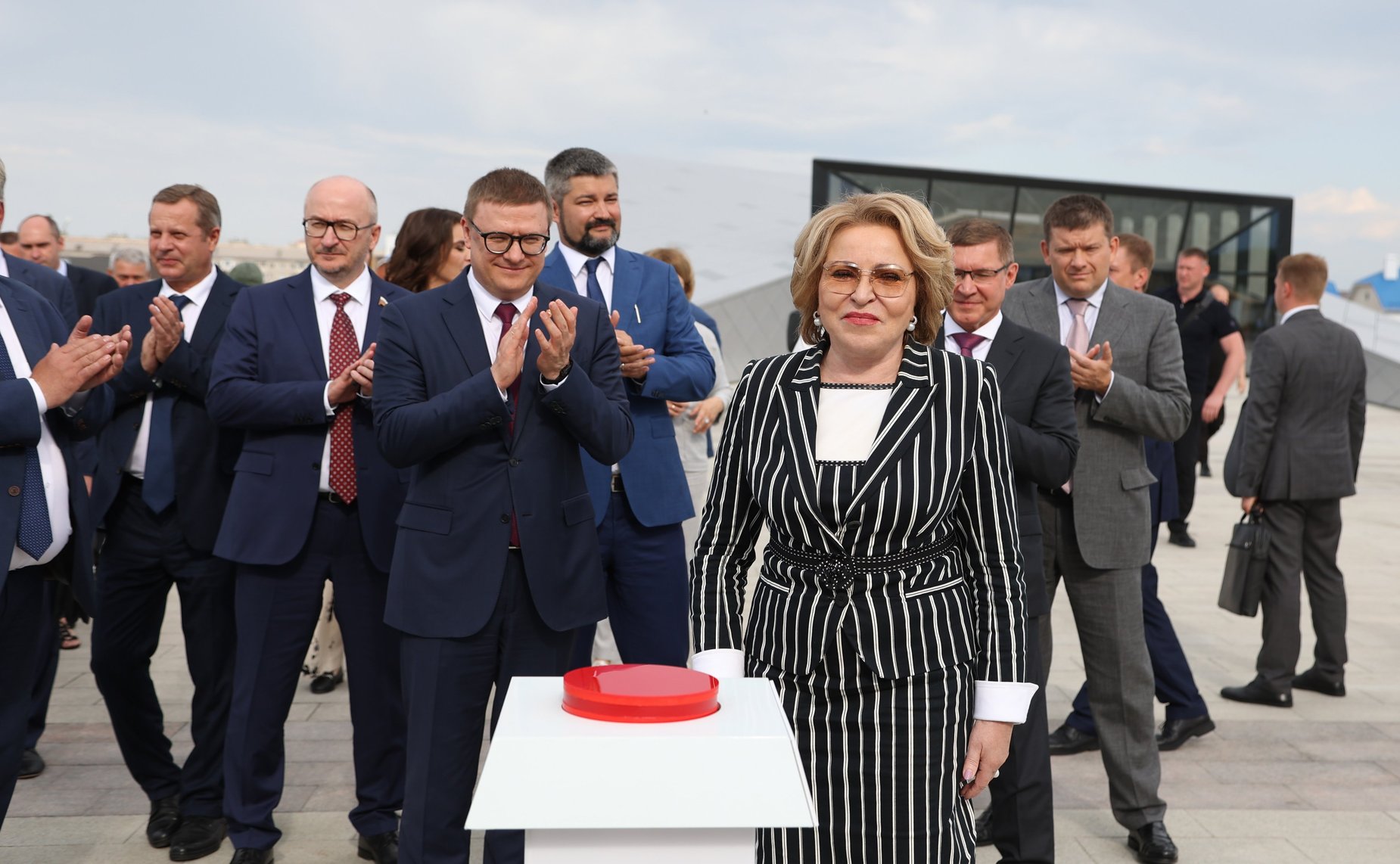 Председатель Совета Федерации Валентина Матвиенко посетила парк «Притяжение»