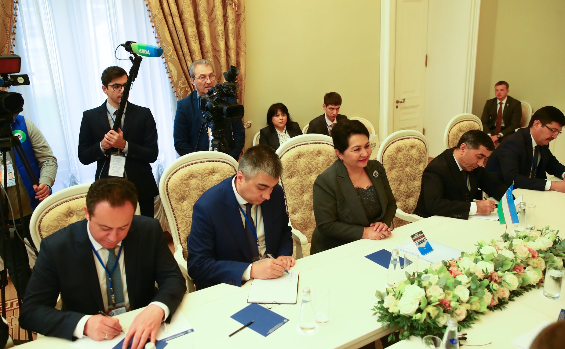 Встреча В. Матвиенко с Председателем Сената Олий Мажлиса Узбекистана Т. Нарбаевой