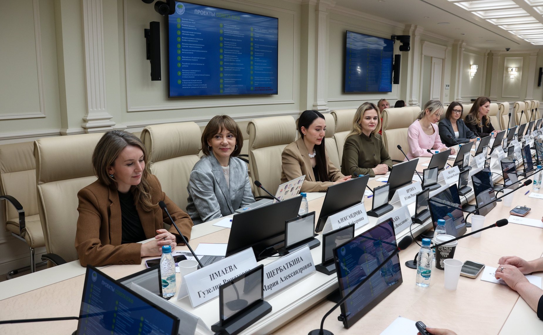 Рабочее совещание актива проекта Совета ЕЖФ «Женский альянс ИИ»