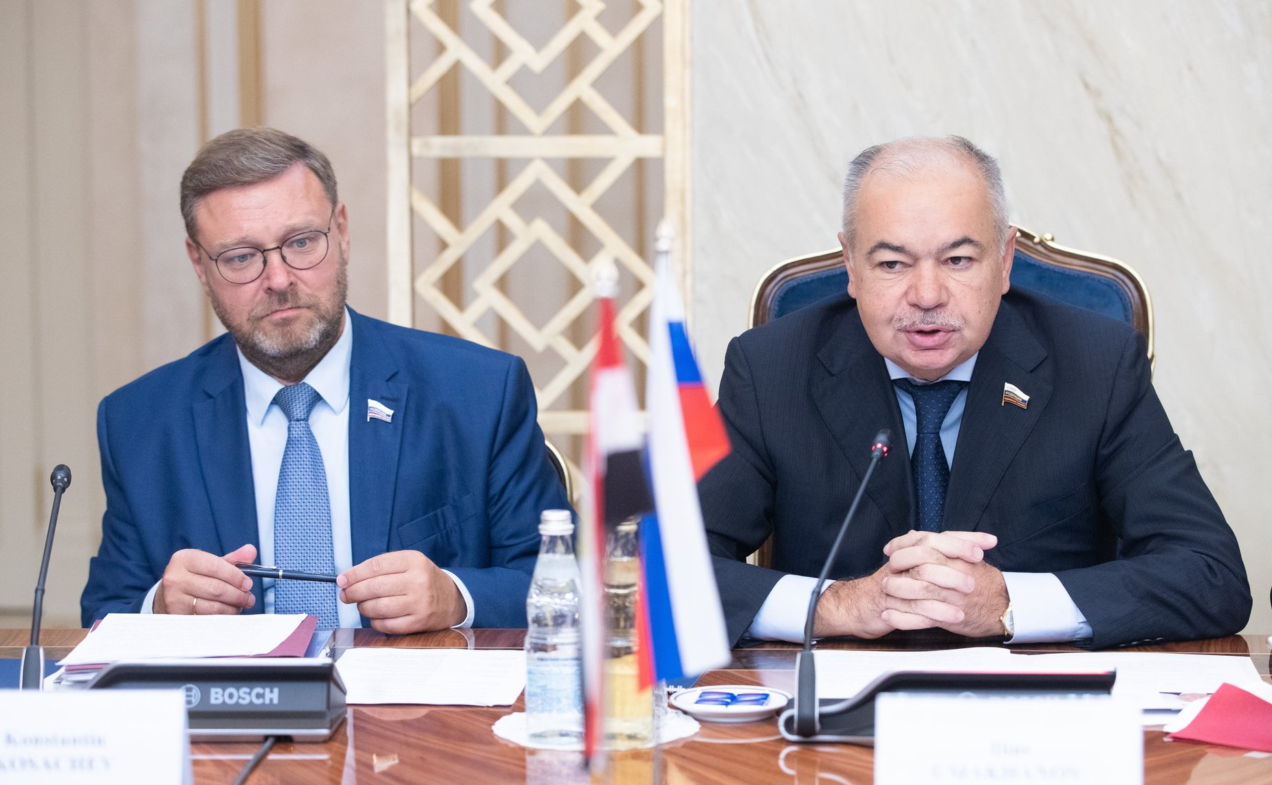 Константин Косачев и Ильяс Умаханов