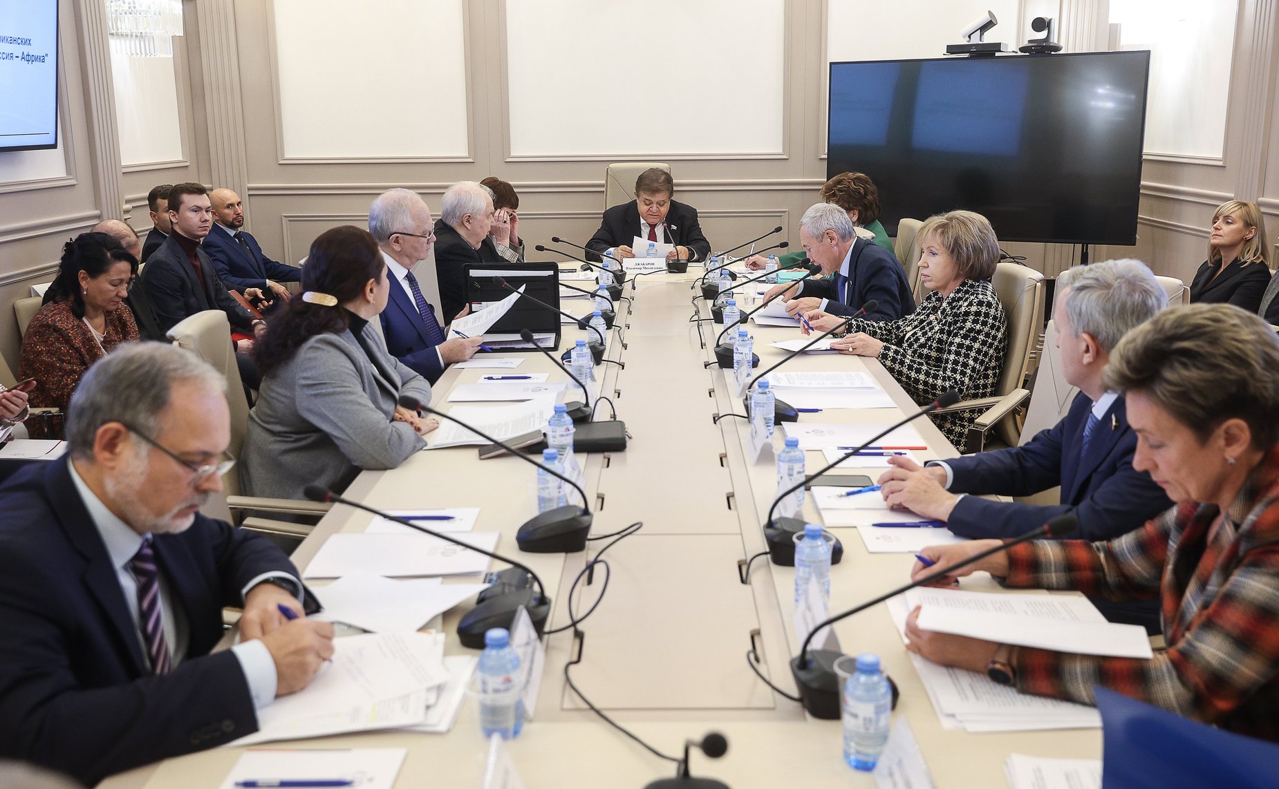 Круглый стол Комитета СФ по международным делам «Развитие Российско-африканских отношений. Итоги второго саммита Россия-Африка»