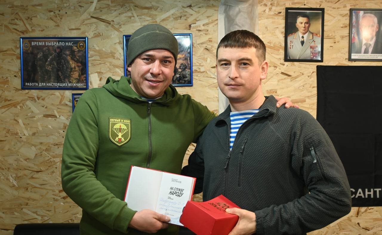 Айрат Гибатдинов посетил Донецкую Народную Республику и Херсонскую область и была передана помощь и вручены памятные медали «80 лет Победы»