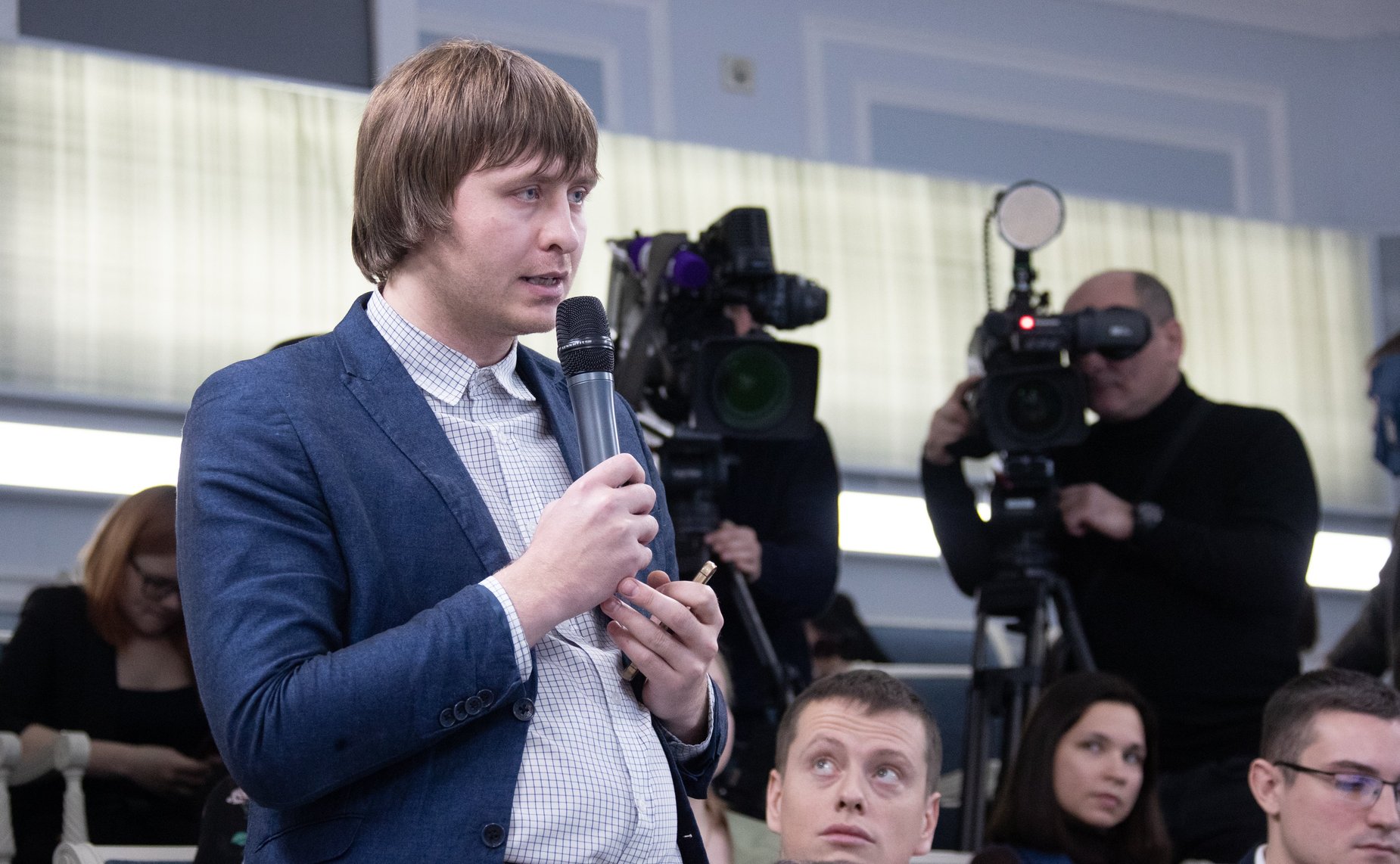 Встреча Л. Гумеровой с участниками и организаторами XVII Всероссийского конкурса молодежных авторских проектов и проектов в сфере образования «Моя страна – моя Россия»