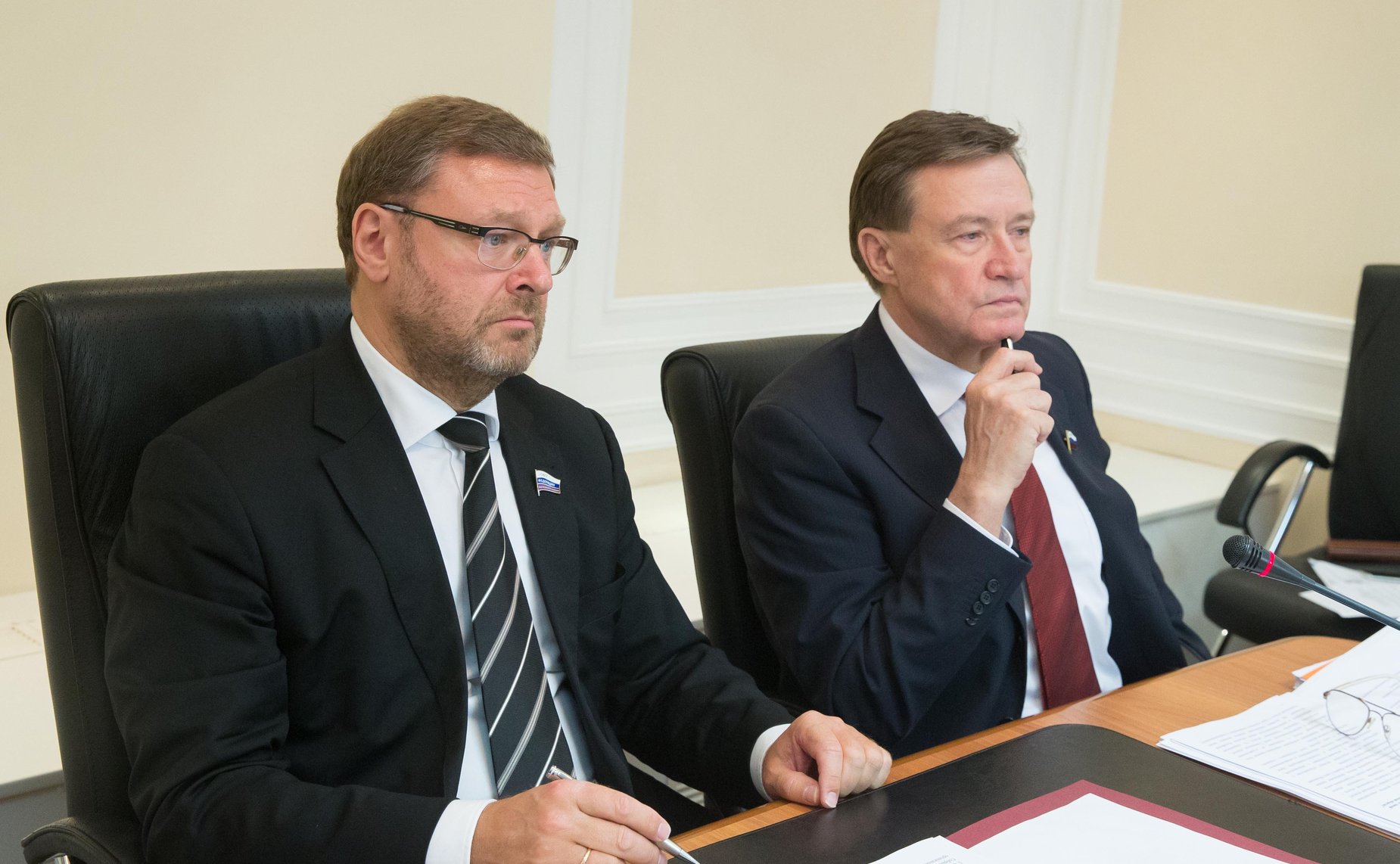 Константин Косачев и Сергей Рябухин