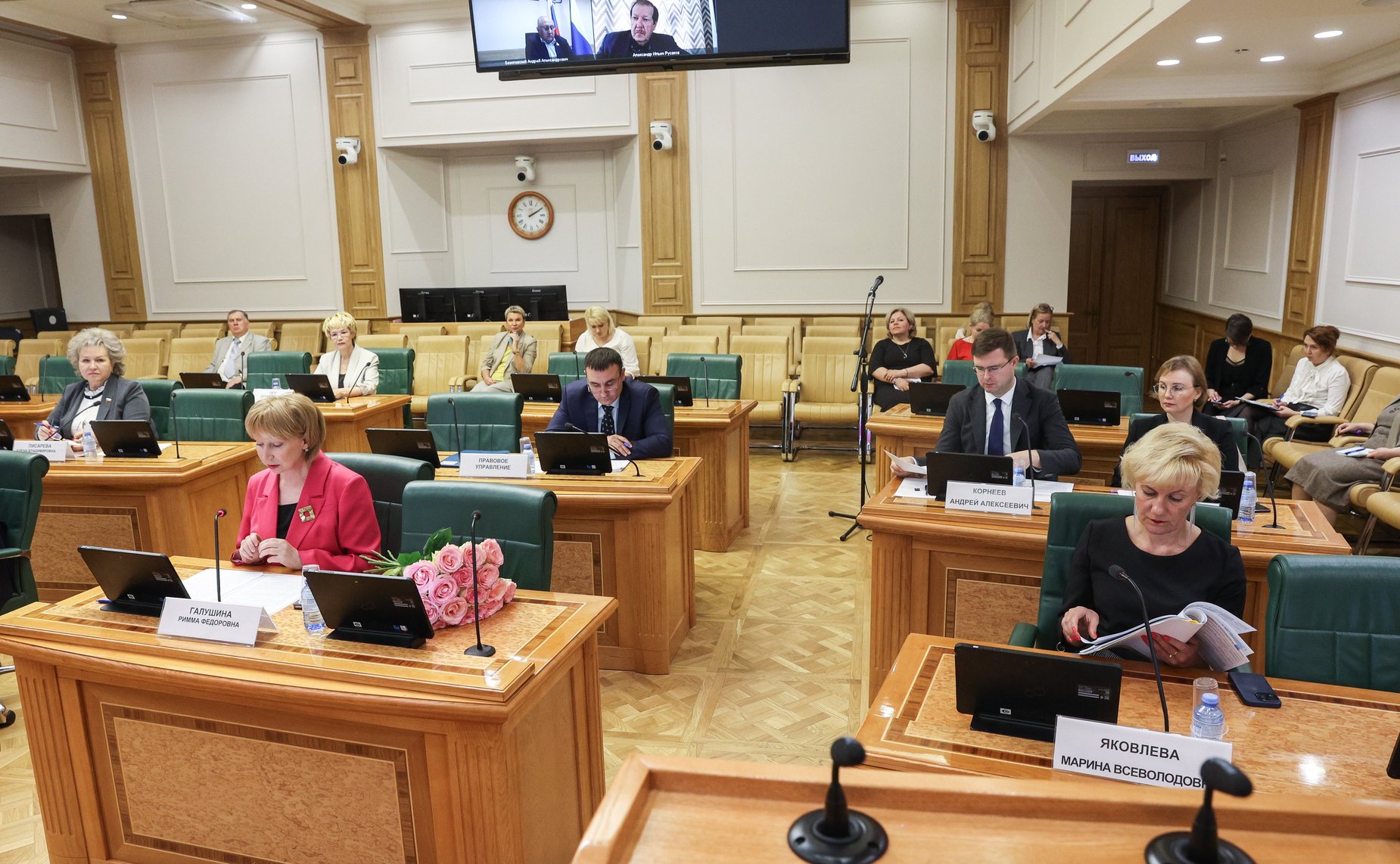 Заседание Комитета Совета Федерации по науке, образованию и культуре